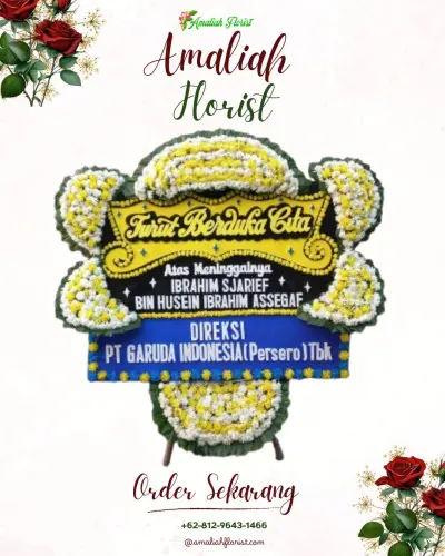 Papan Bunga Duka di Wonogriyo